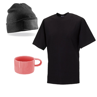 Triko, hrníček na kapučíno, čapica